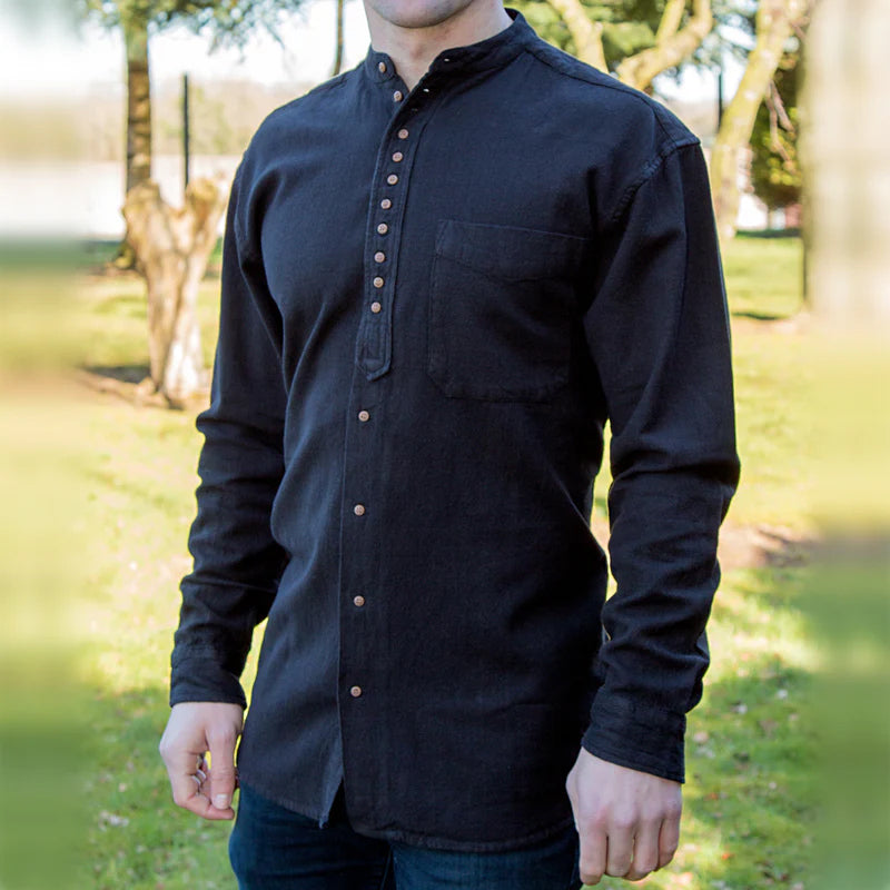 kilt dress shirt Rustic Highland Lace-Up Kilt Shirt Made to Measure