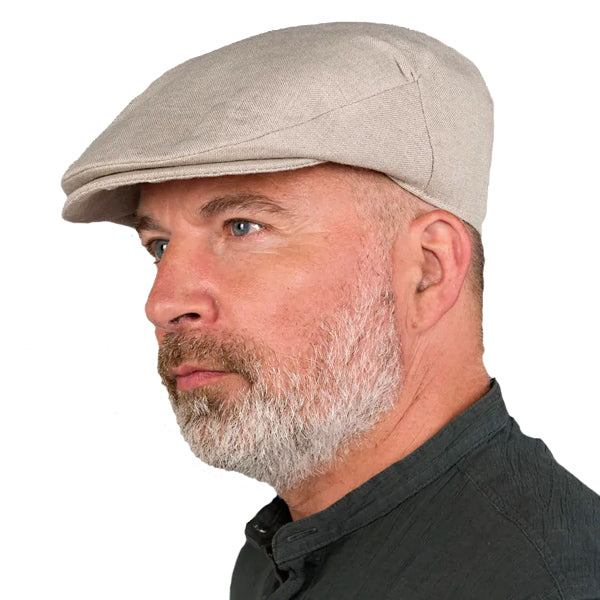 Linen Flat Caps, Irish Flat Cap for Men, FlatCaps