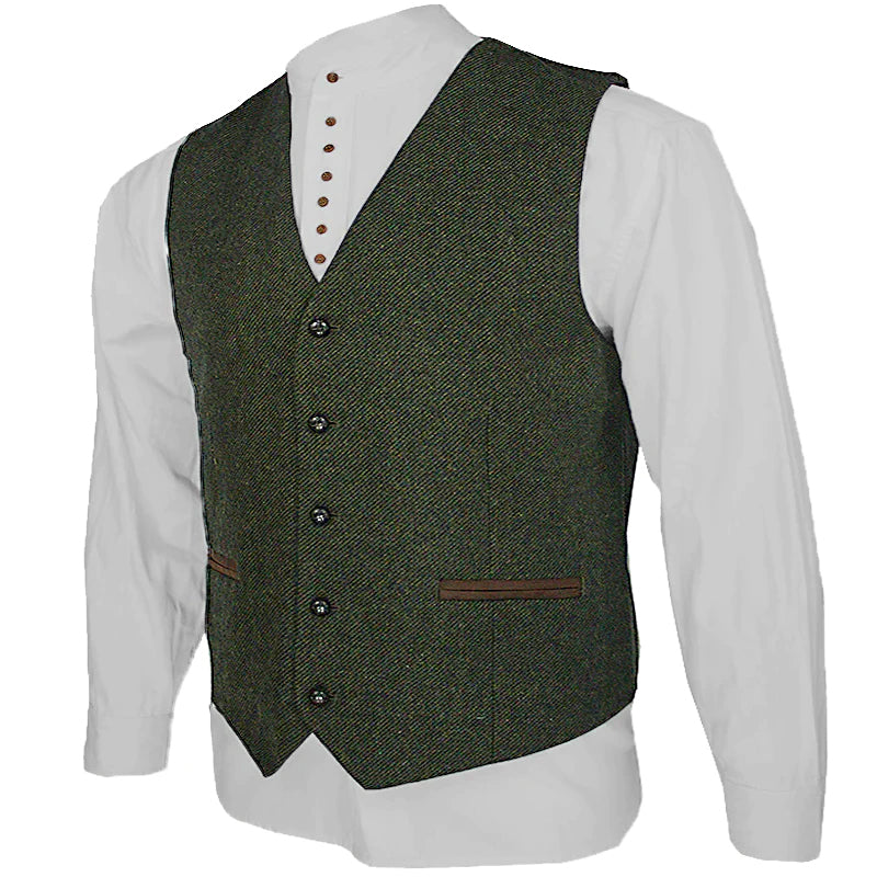 Tweed Vest and Kilt Set